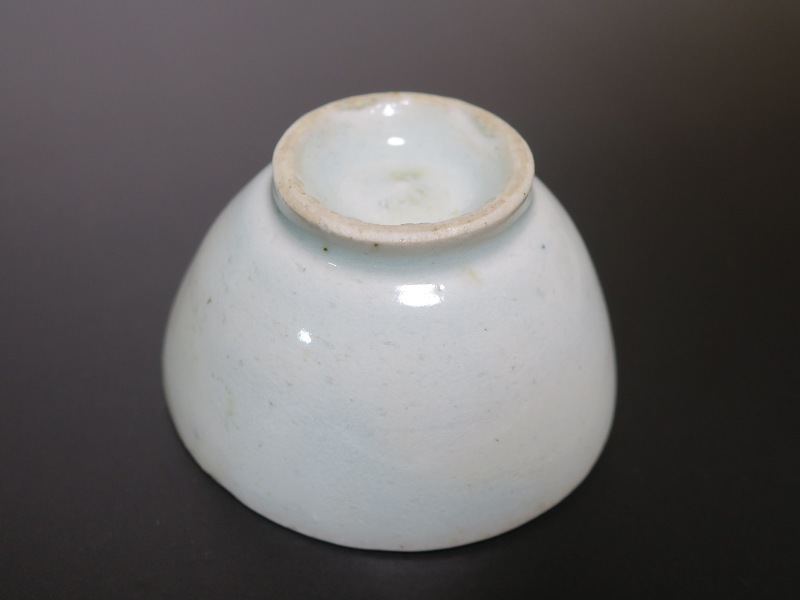 李朝 白磁 ぐい呑み 仙遊洞